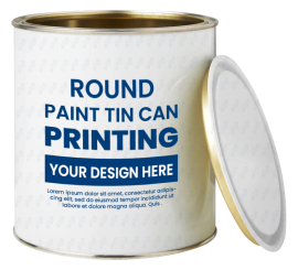 Lon Thiếc In Đựng Sơn (Φ110)